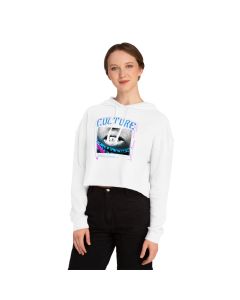 Cropped Hooded-White-L